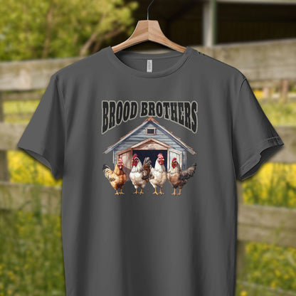 Mens Shirts Adult T-Shirt / XS / Asphalt Brood Brothers Shirt