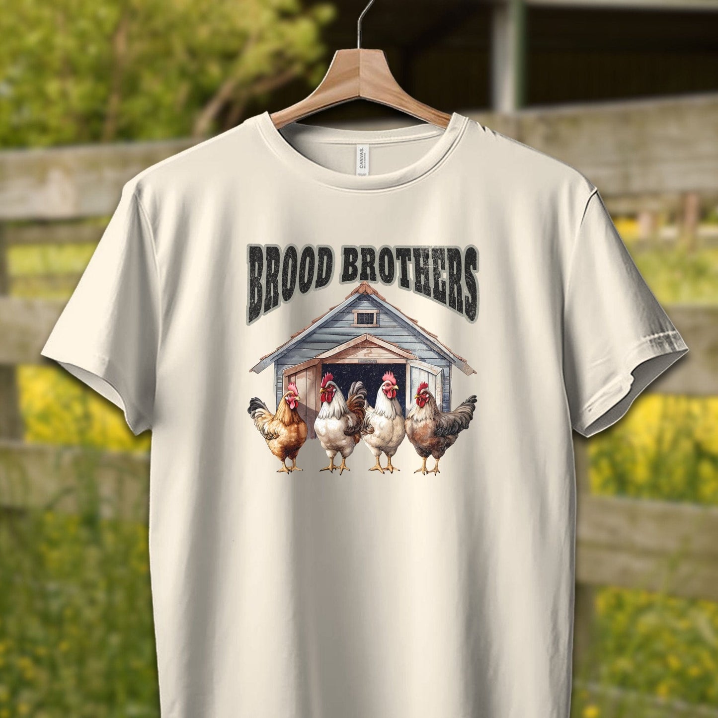 Mens Shirts Adult T-Shirt / XS / Natural Brood Brothers Shirt