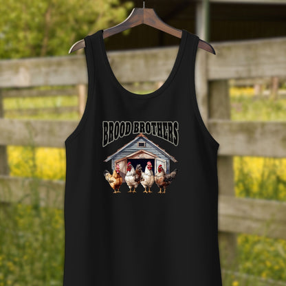 Mens Shirts Adult Tank Top / XS / Black Brood Brothers Shirt