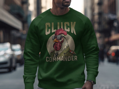 Mens Shirts Cluck Commander Shirt