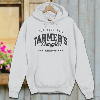 Physical Item Adult Hoodie / S / Sport Grey 100% Authentic Farmers Daughter Shirt