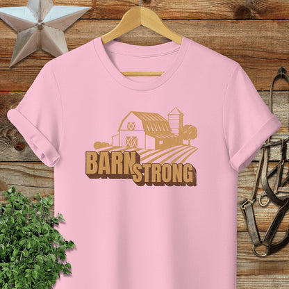 Physical Item Adult T-Shirt / Light Pink / S Barn Strong Shirt