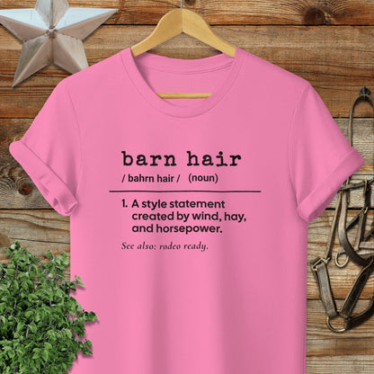 Physical Item Adult T-Shirt / S / Azalea Barn Hair Definition T-shirt