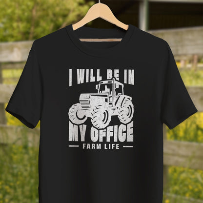 Physical Item Adult T-Shirt / XS / Black I Will Be In My Office Shirt