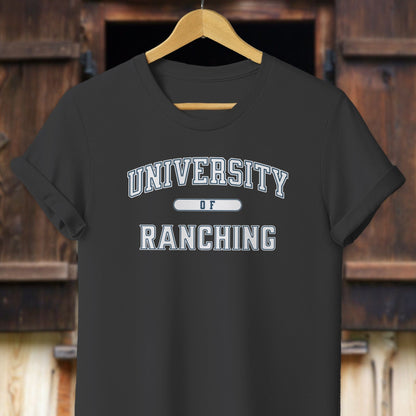 Physical Item Adult T-Shirt / XS / Black University of Ranching Shirt