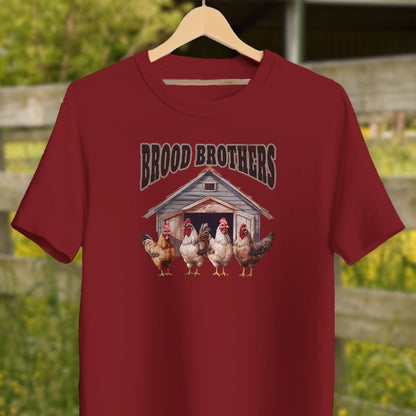 Physical Item Adult T-Shirt / XS / Cardinal Brood Brothers Shirt