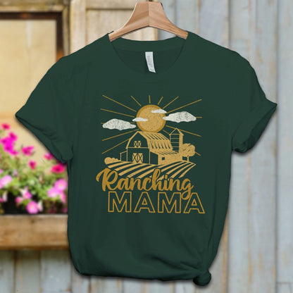 Physical Item Adult T-shirt / XS / Forest Ranching Mama Shirt