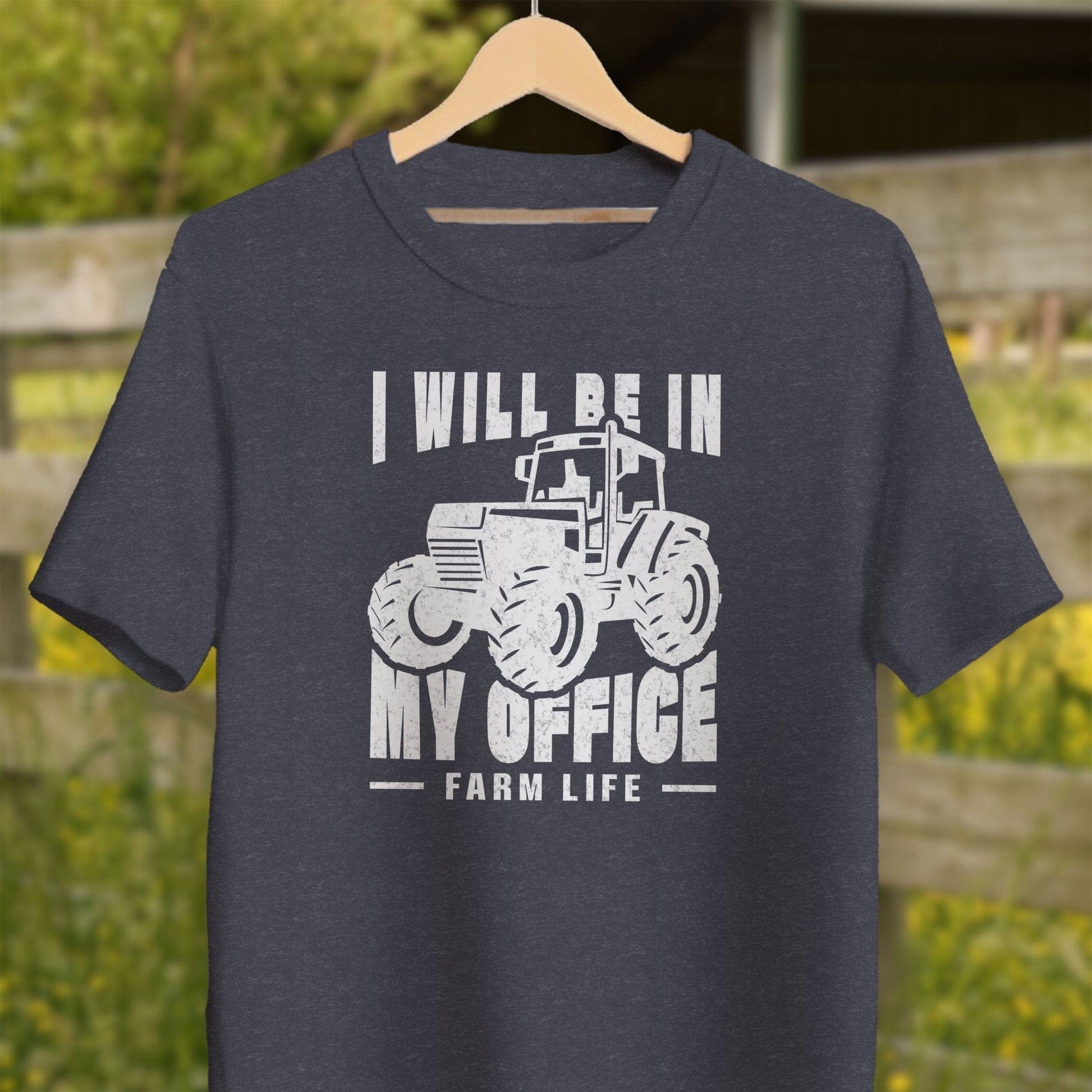 Physical Item Adult T-Shirt / XS / Heather Navy I Will Be In My Office Shirt