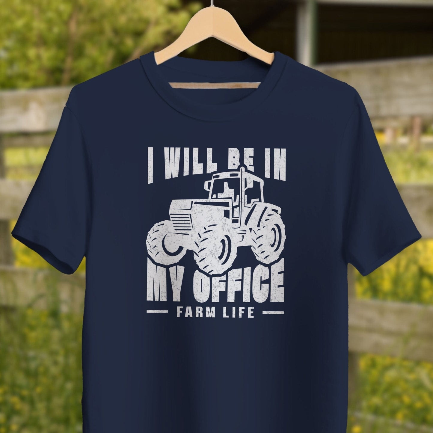 Physical Item Adult T-Shirt / XS / Navy I Will Be In My Office Shirt