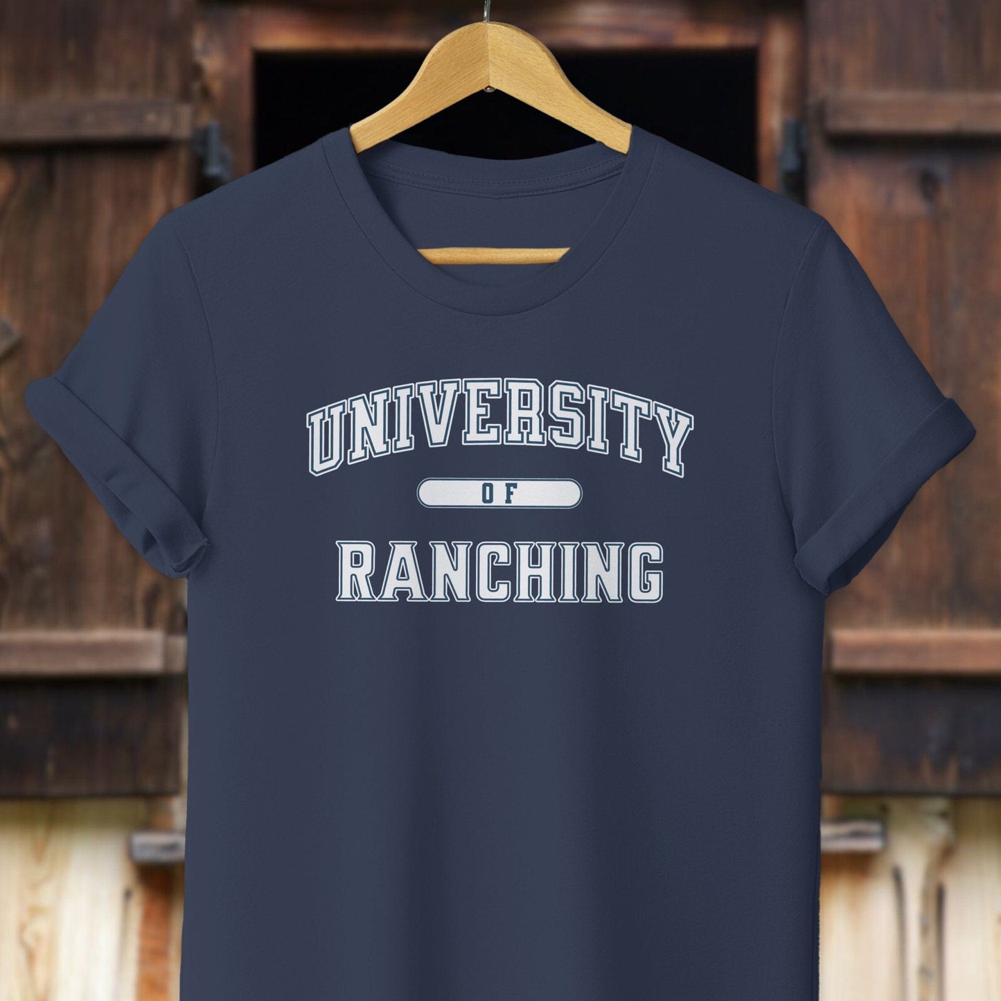 Physical Item Adult T-Shirt / XS / Navy University of Ranching Shirt