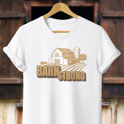 Physical Item Adult T-Shirt / XS / White Barn Strong Shirt