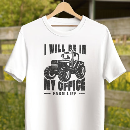 Physical Item Adult T-Shirt / XS / White I Will Be In My Office Shirt