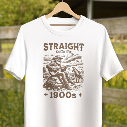 Physical Item Adult T-Shirt / XS / White Straight Outta The 1900s Shirt