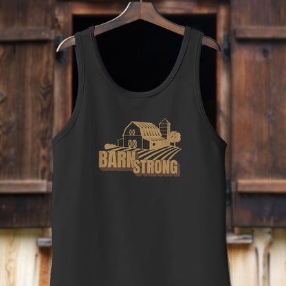 Physical Item Adult Tank Top / XS / Black Barn Strong Shirt