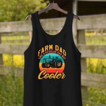 Physical Item Adult Tank Top / XS / Black Farm Dad Shirt