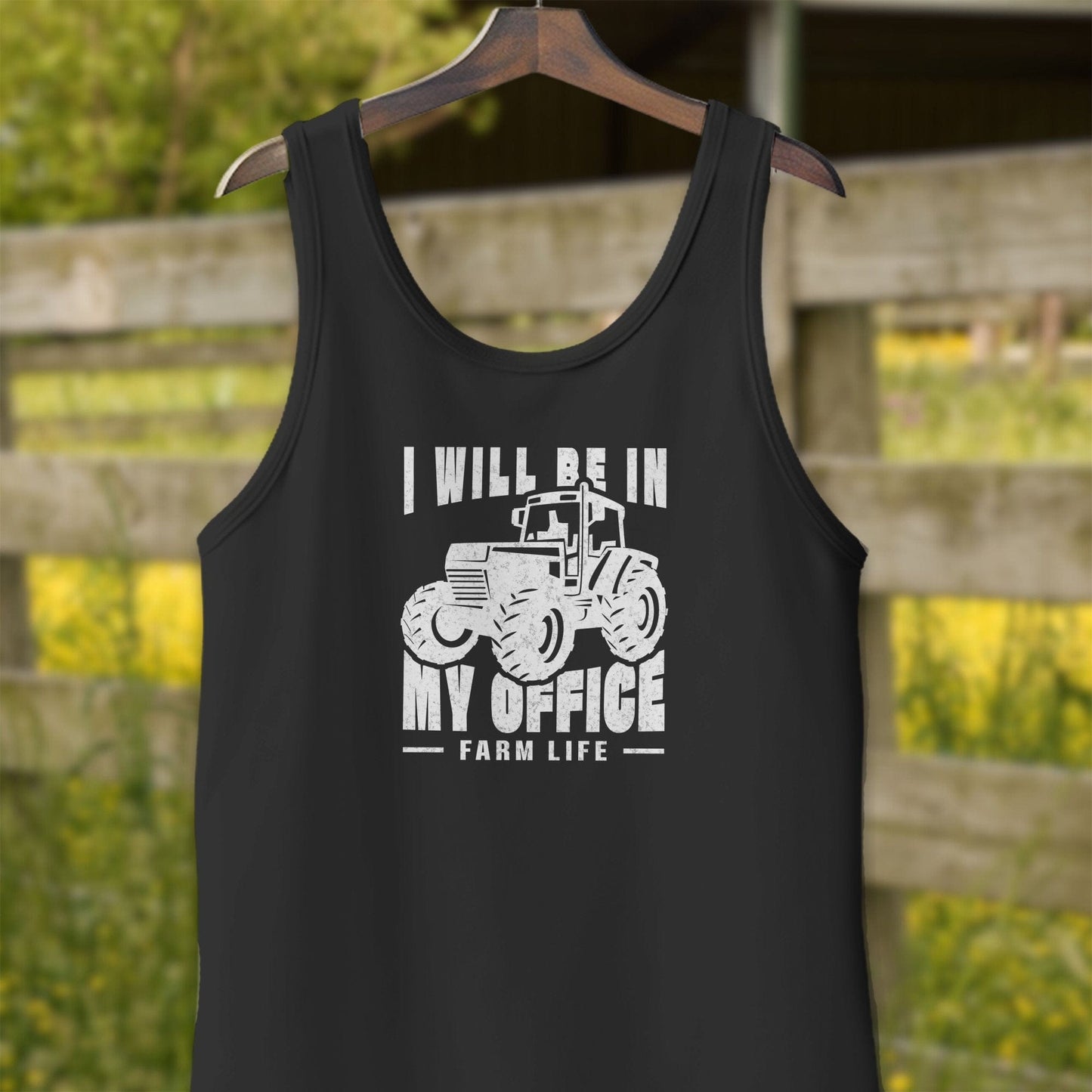 Physical Item Adult Tank Top / XS / Black I Will Be In My Office Shirt