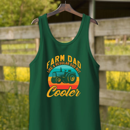 Physical Item Adult Tank Top / XS / Kelly Farm Dad Shirt