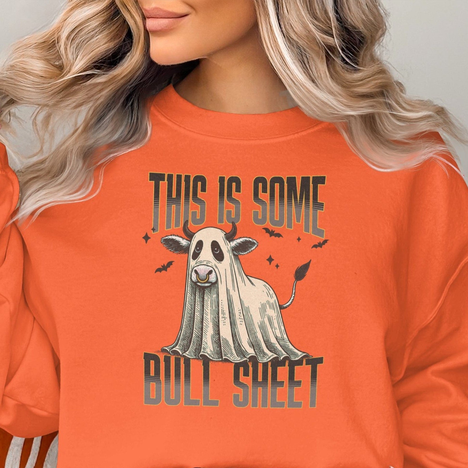 Physical Item Bull Sheet Halloween Shirt