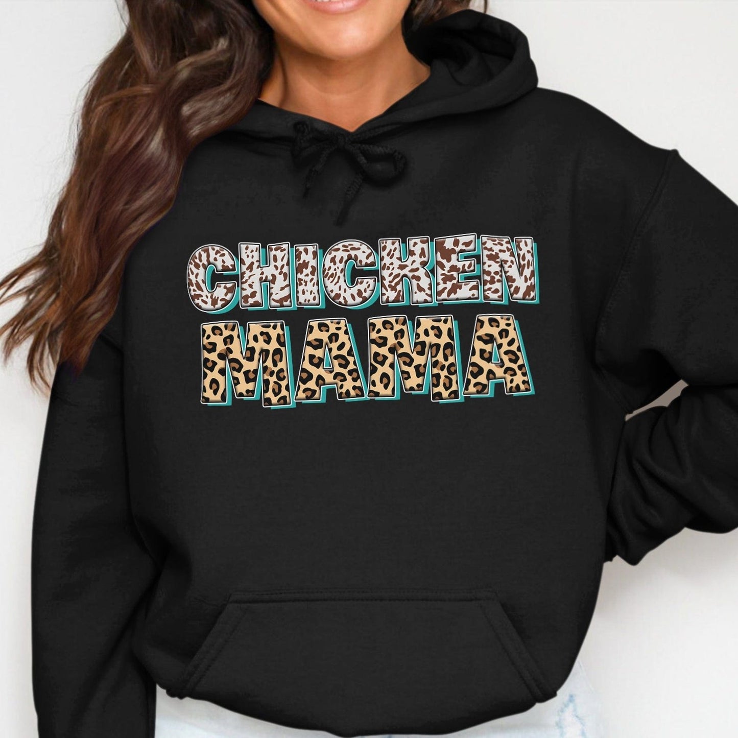 Physical Item Chicken Mama Fun Hoodie