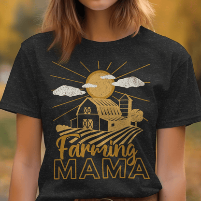 Physical Item Farming Mama Shirt