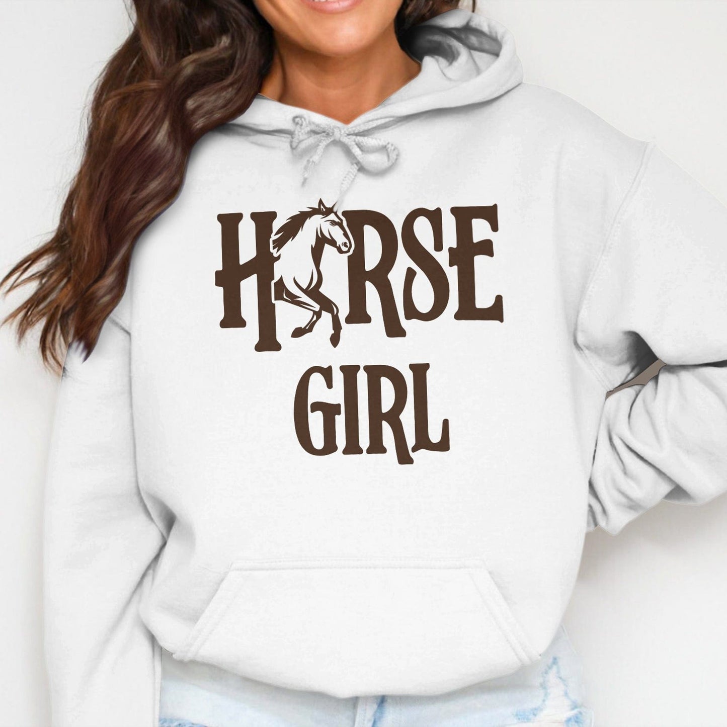 Physical Item Horse Girl Hoodie