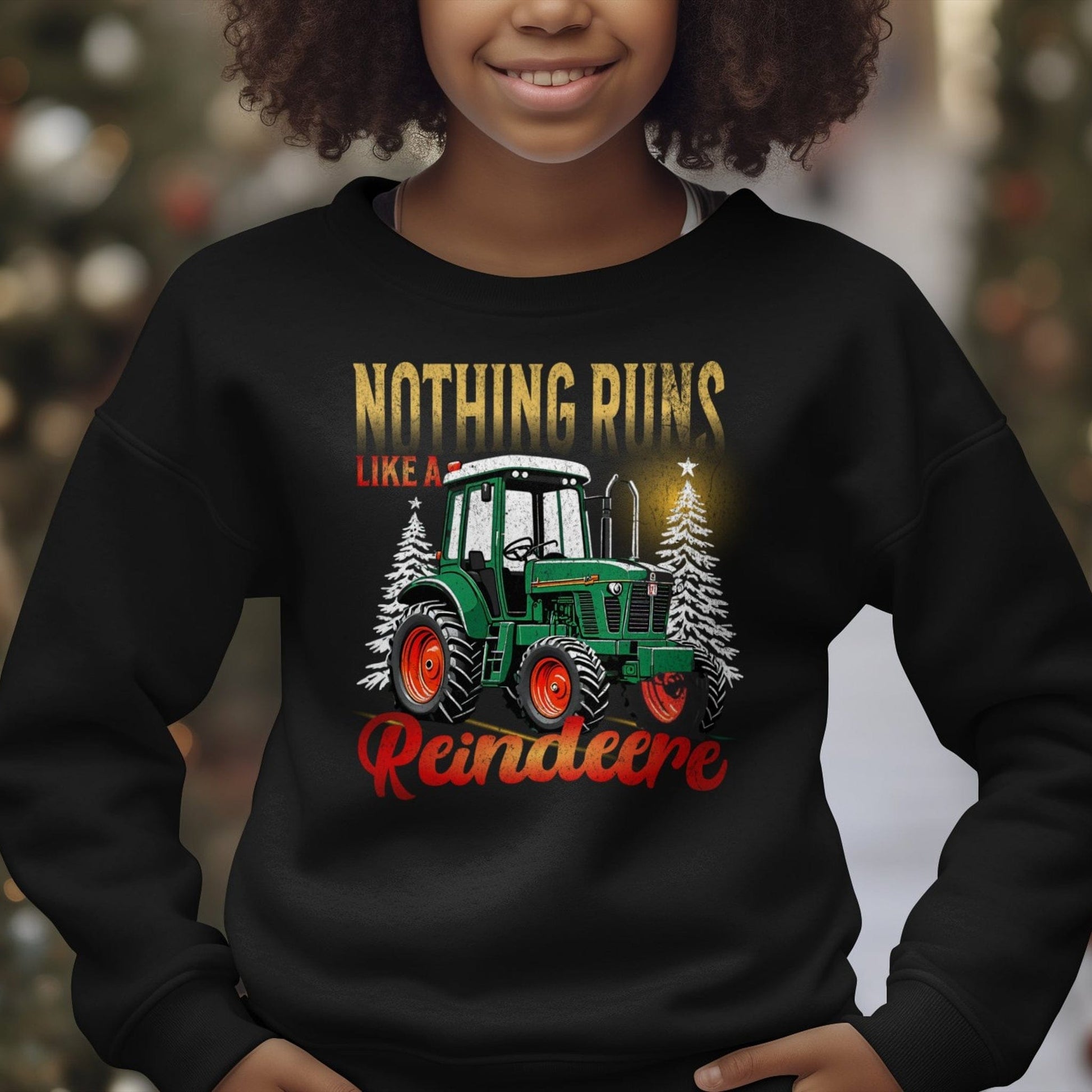 Physical Item Nothing Runs Like A Reindeere Youth Shirt