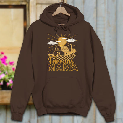 Physical Item S / Dark Chocolate Farming Mama Hoodie