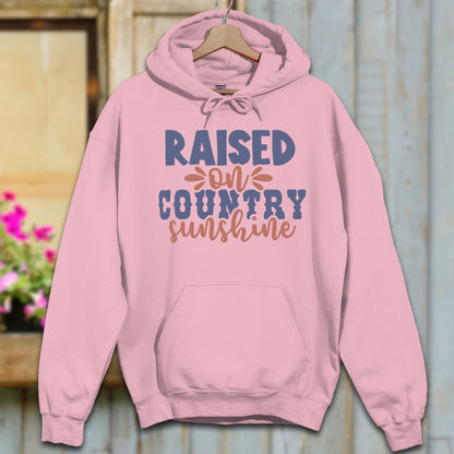 Physical Item S / Light Pink Raised on Country Sunshine Hoodie