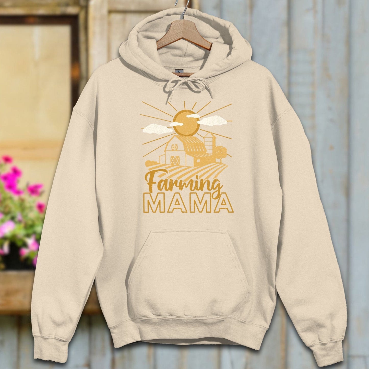 Physical Item S / Sand Farming Mama Hoodie