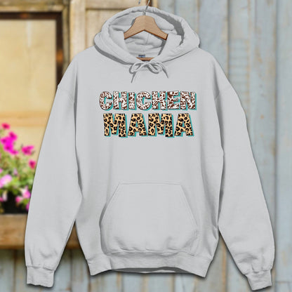 Physical Item S / Sport Grey Chicken Mama Fun Hoodie