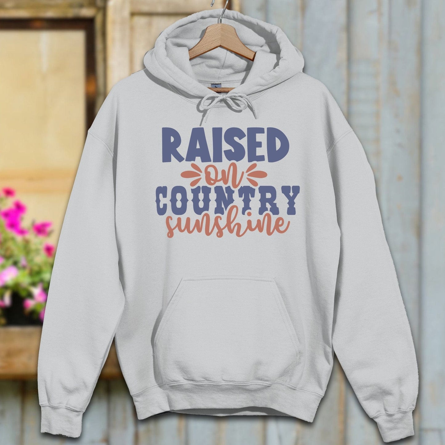 Physical Item S / Sport Grey Raised on Country Sunshine Hoodie