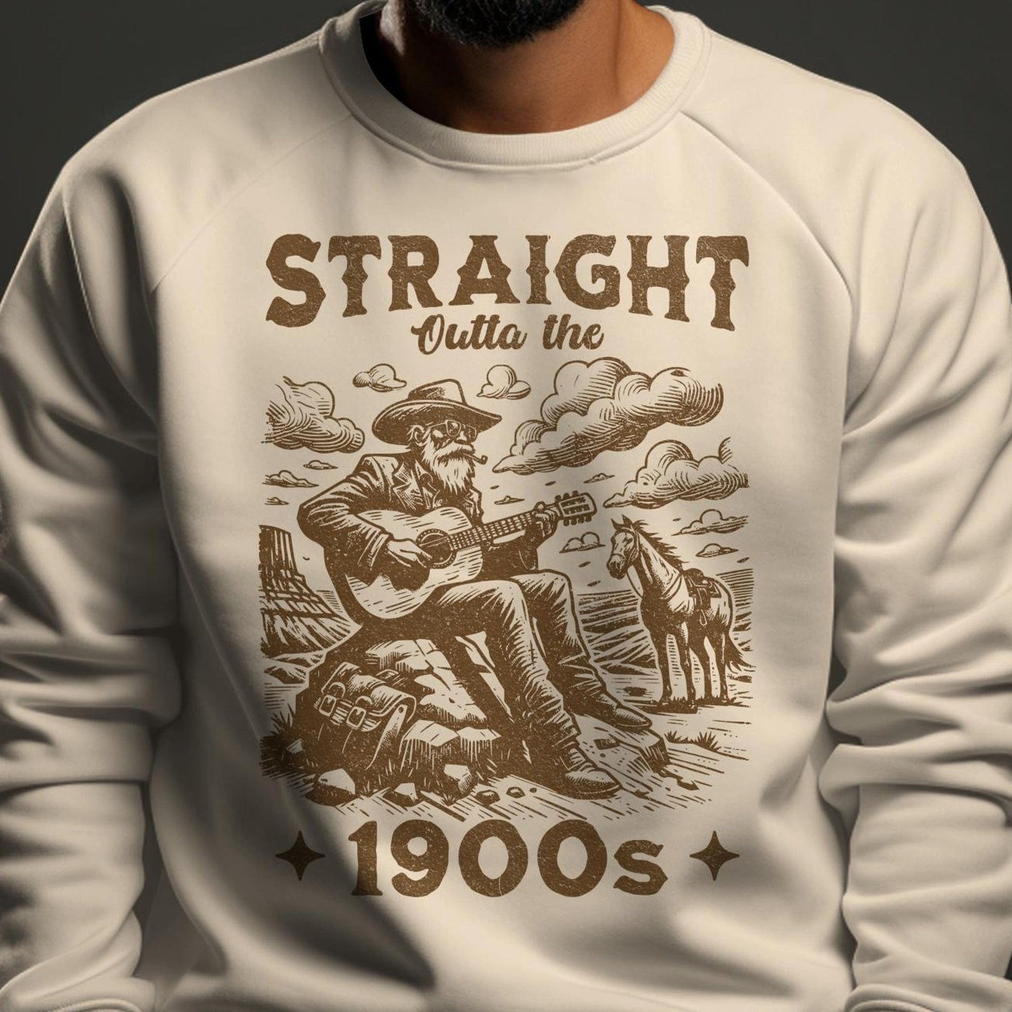 Physical Item Straight Outta the 1900s Guy Shirt