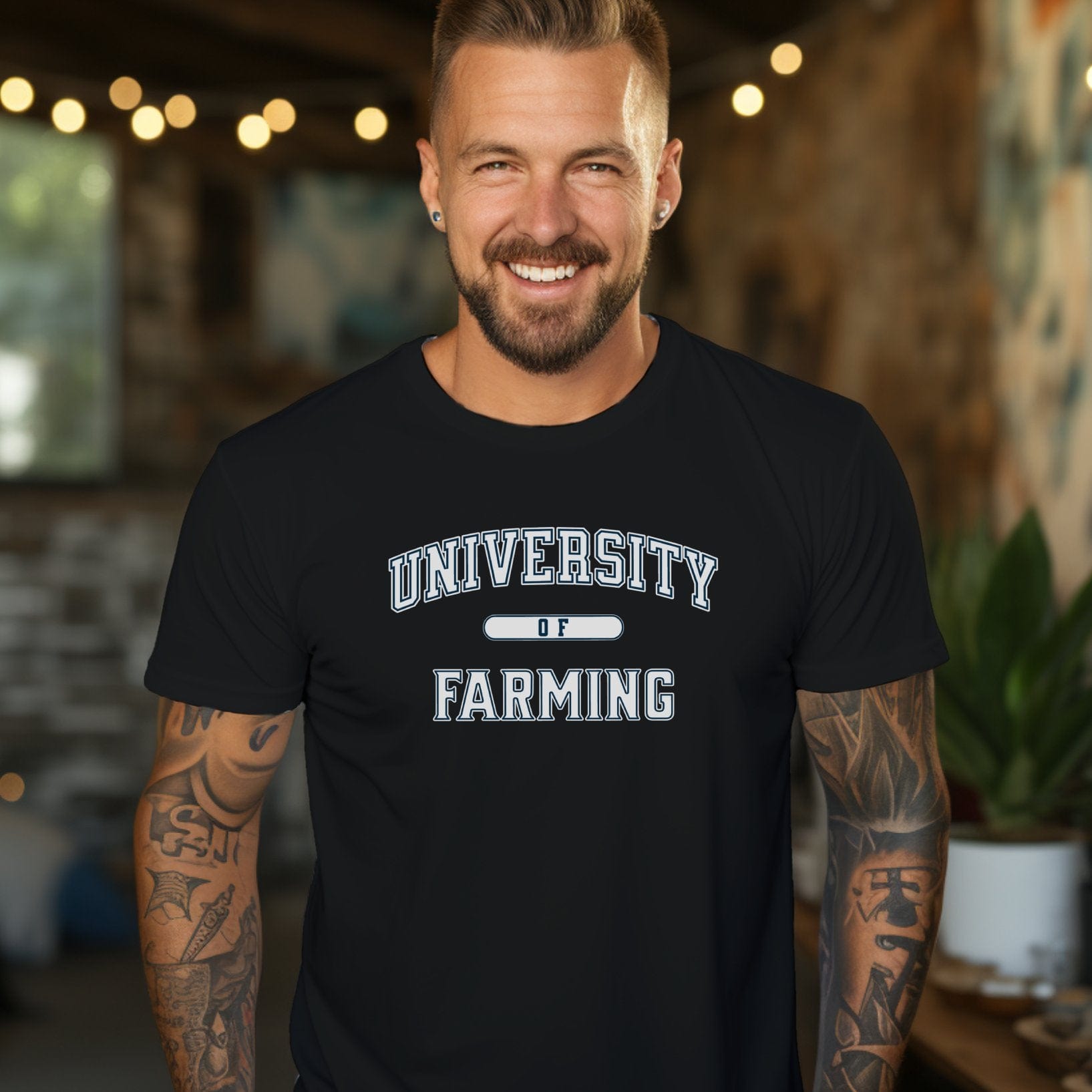 Physical Item University Of Farming Shirt