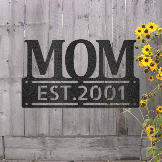 Steel Sign Custom Mother's Day Plaque Metal Art Sign