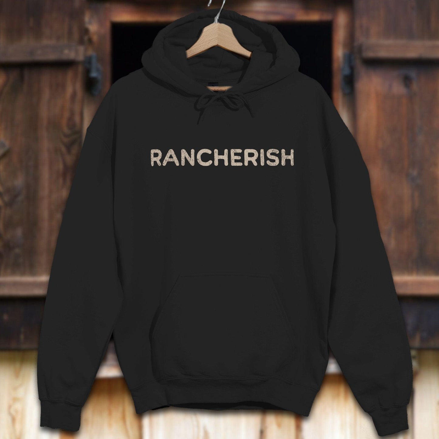 Unisex Hoodie Adult Hoodie / Black / S Rancherish Hoodie