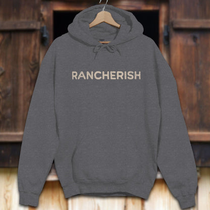 Unisex Hoodie Adult Hoodie / Dark Heather / S Rancherish Hoodie