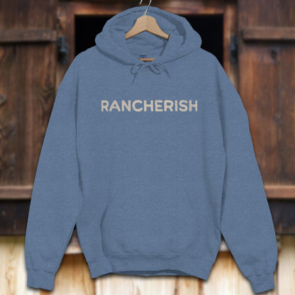 Unisex Hoodie Adult Hoodie / Heather Navy / S Rancherish Hoodie