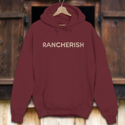 Unisex Hoodie Adult Hoodie / Maroon / S Rancherish Hoodie