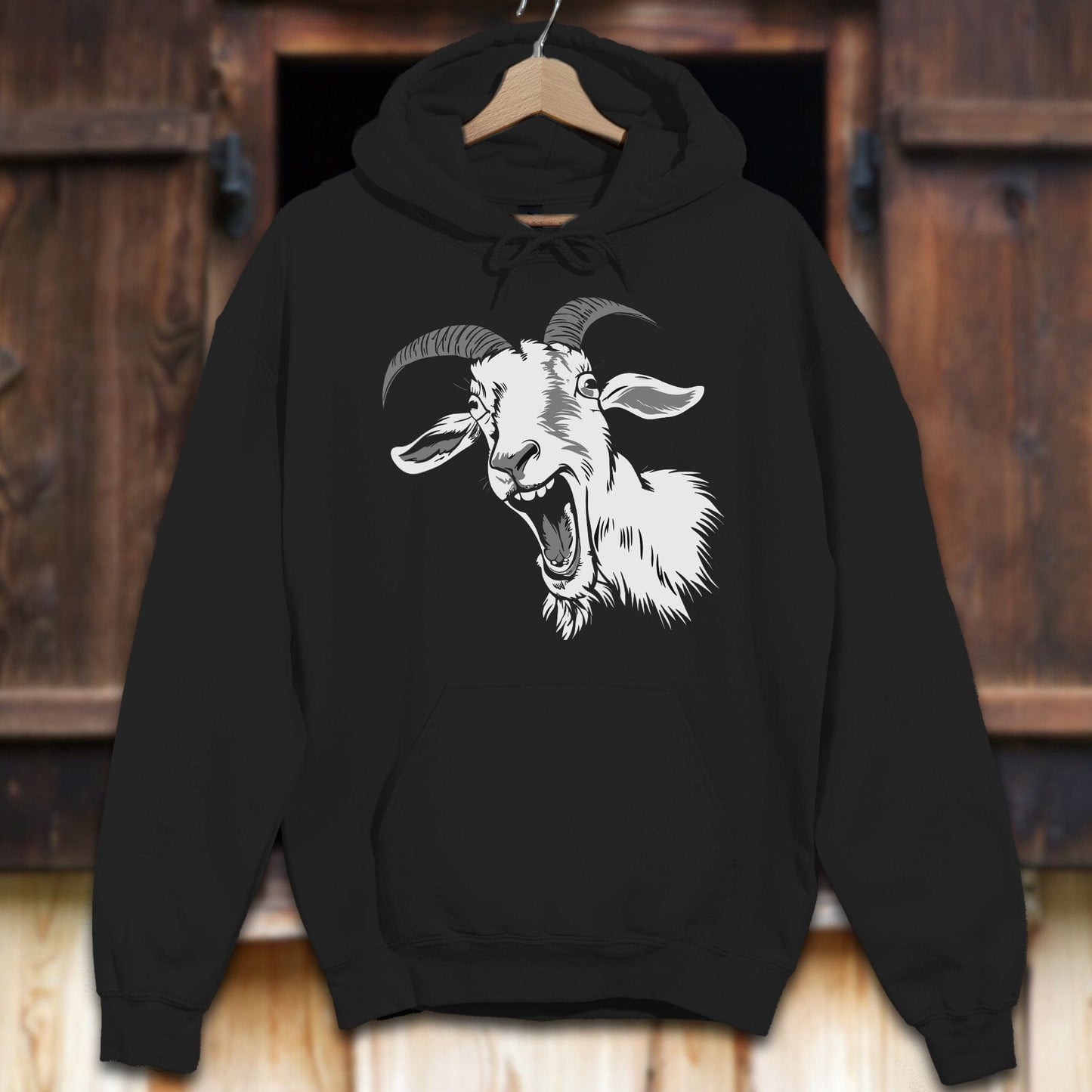 Unisex Hoodie Black / S Screaming Goat Hoodie