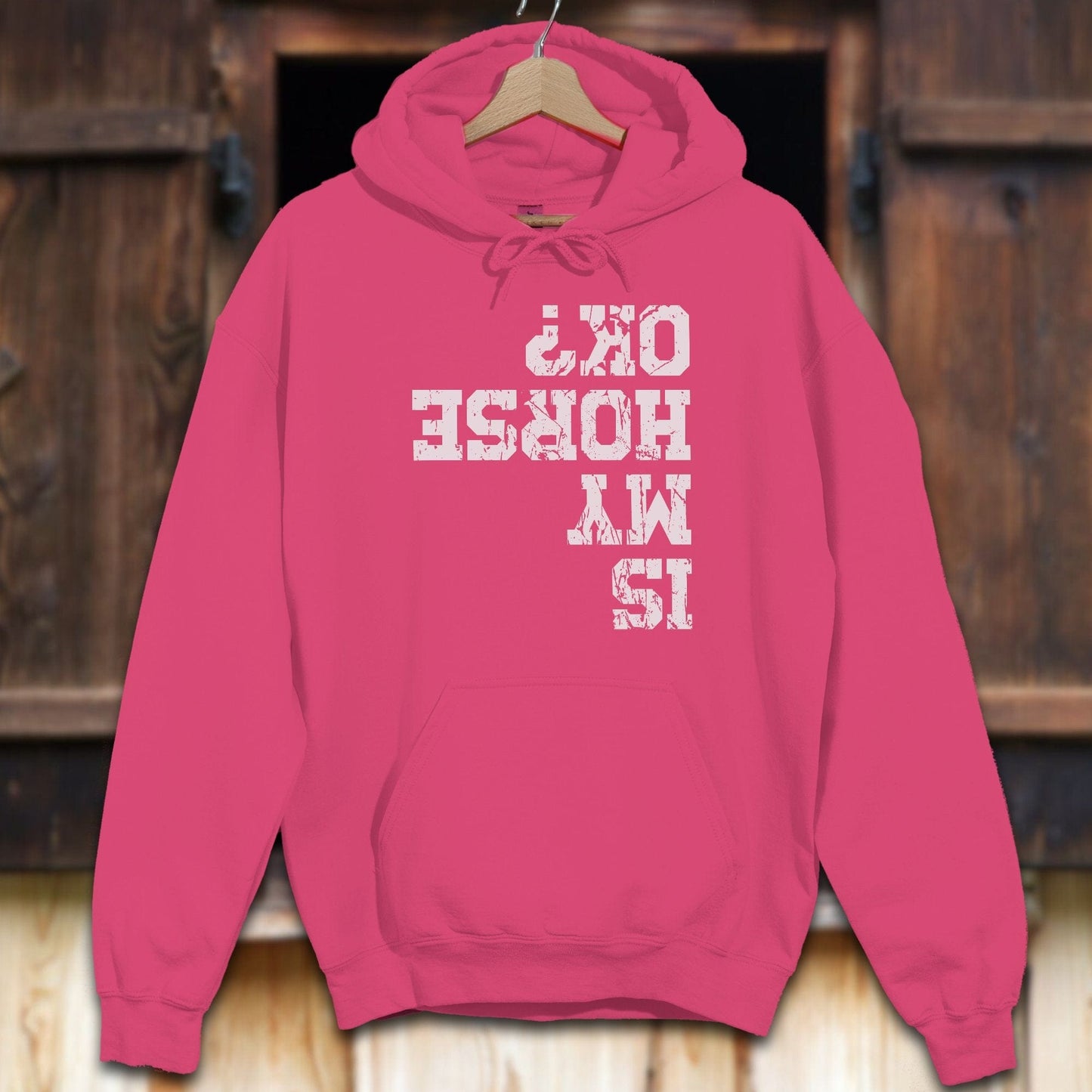 Unisex Hoodie Heliconia / S Is My Horse OK Hoodie