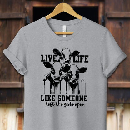 Unisex Shirt Adult T-Shirt / XS / Athletic Heather Live Life Like Shirt