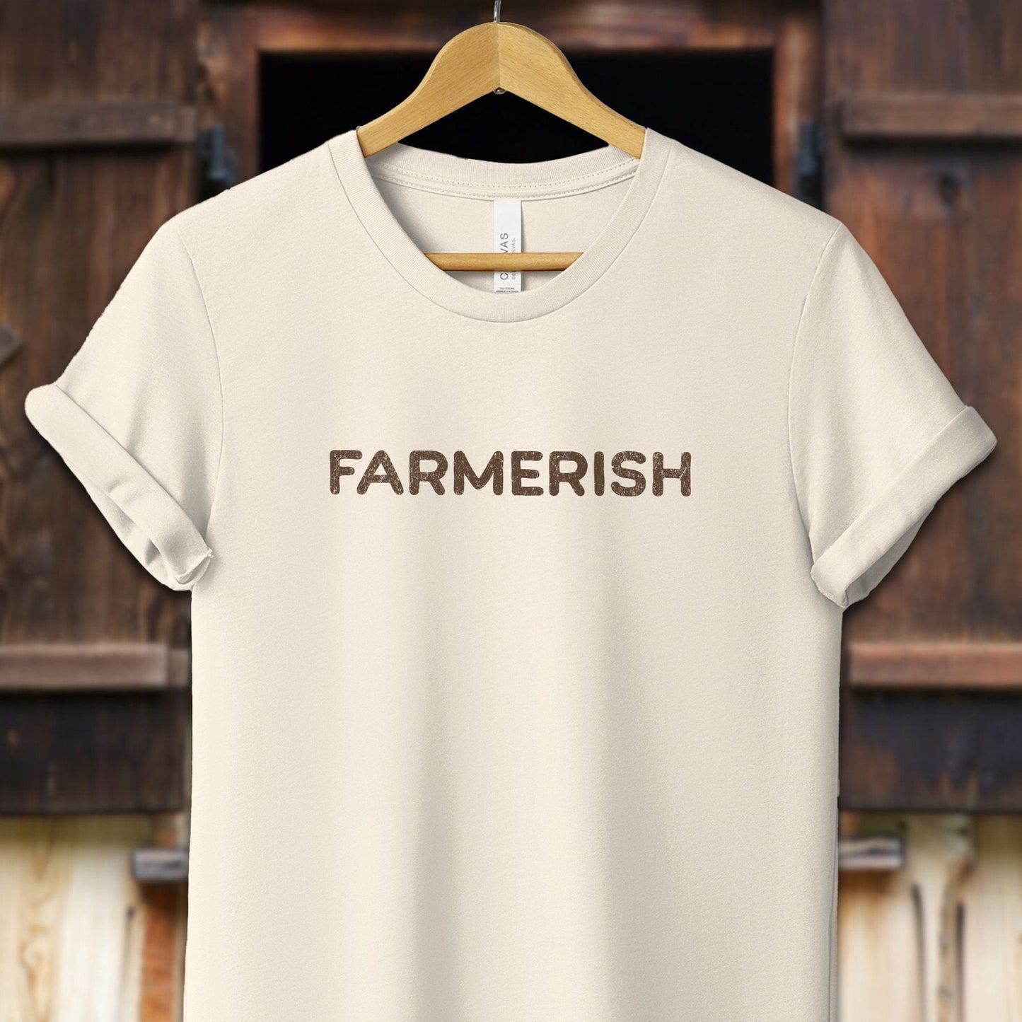 Unisex Shirt Adult T-Shirt / XS / Natural Farmerish Shirt