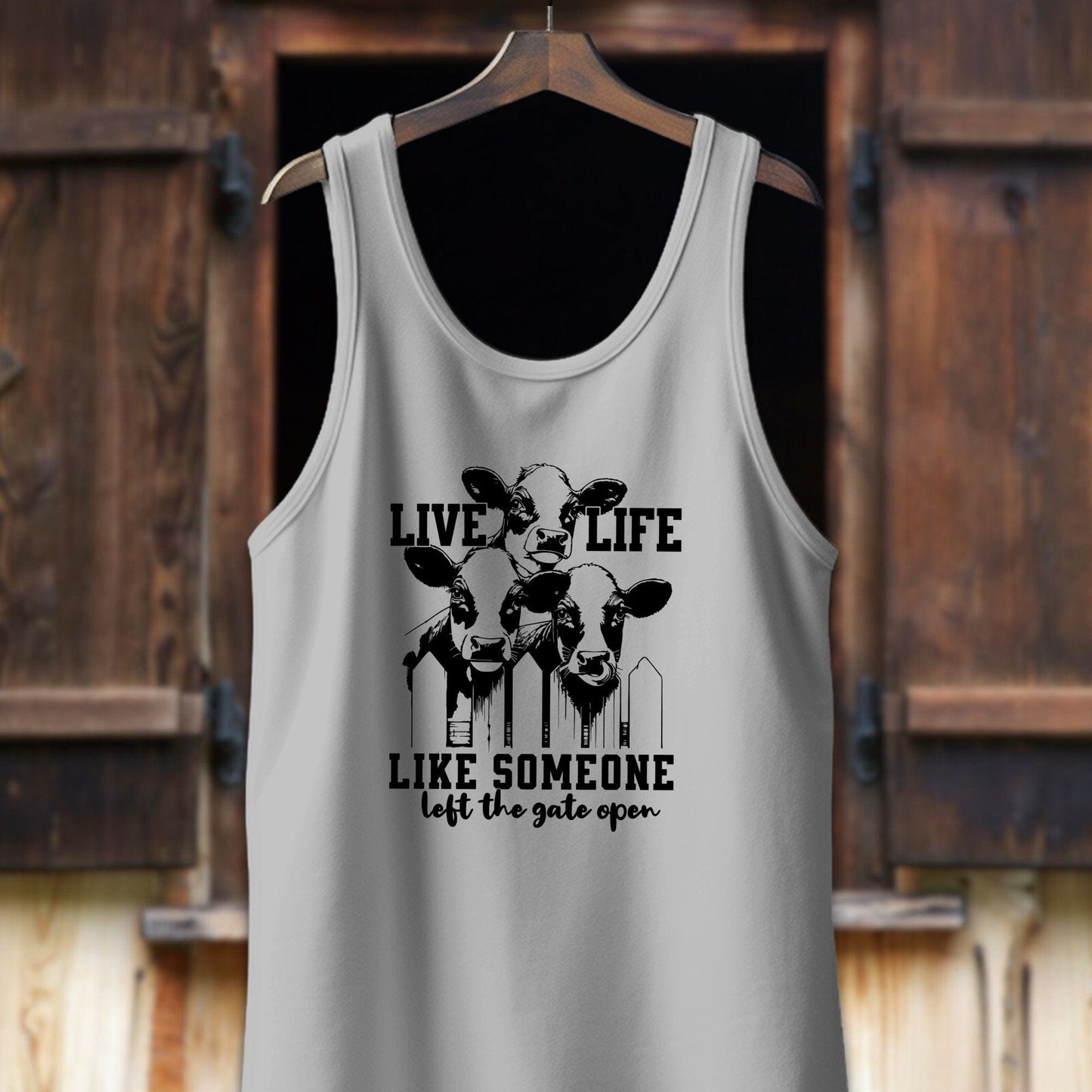 Unisex Shirt Adult Tank Top / XS / Athletic Heather Live Life Like Shirt