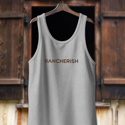 Unisex Shirt Adult Tank Top / XS / Athletic Heather Rancherish Shirt