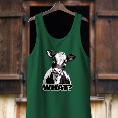 Unisex Shirt Adult Tank Top / XS / Kelly Cow Shirt