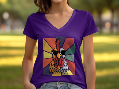 Unisex Shirt Cool Rooster Shirt