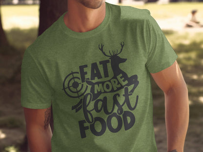 Unisex Shirt Eat More Fast Food Shirt