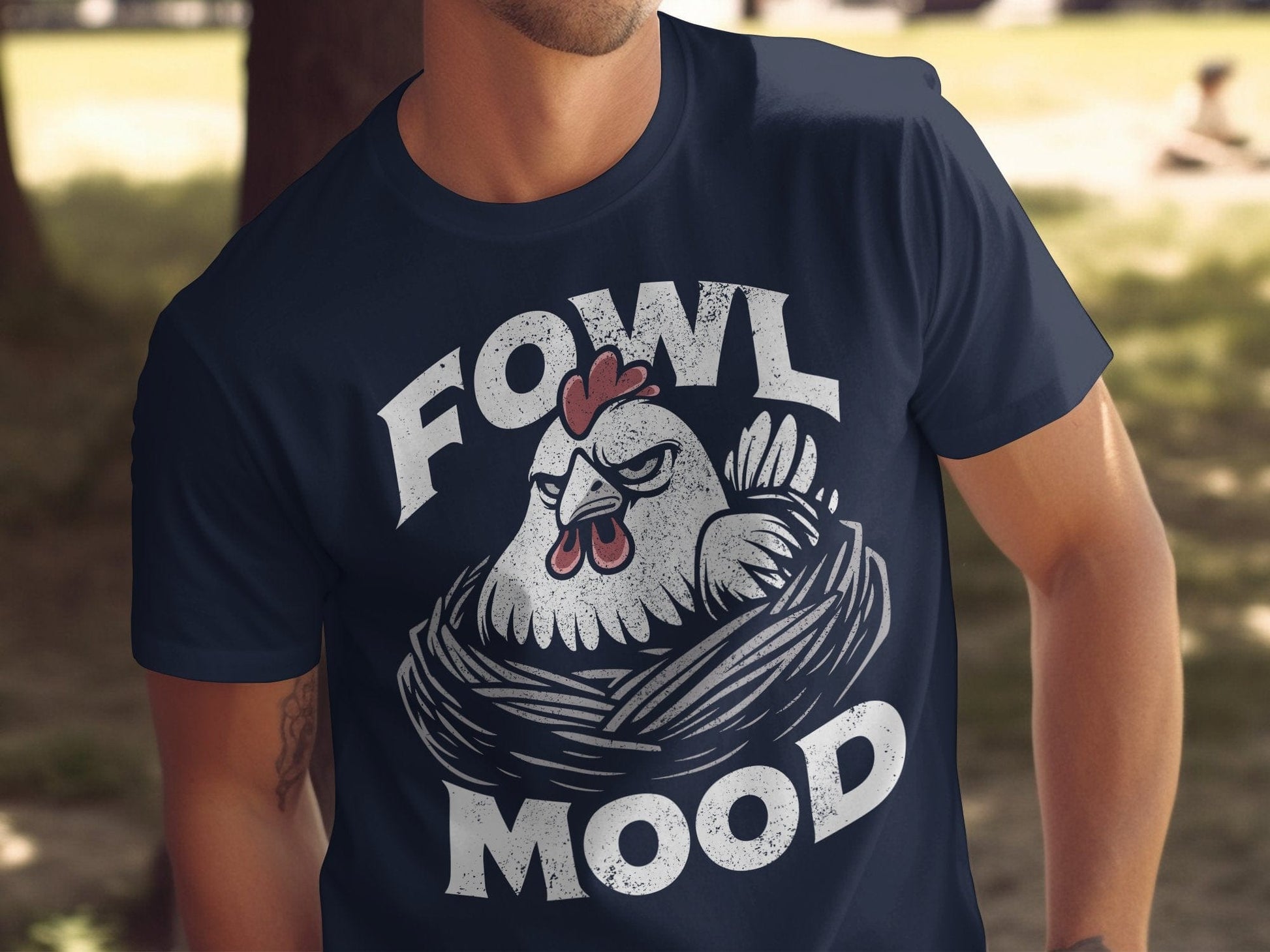 Unisex Shirt Fowl Mood Shirt