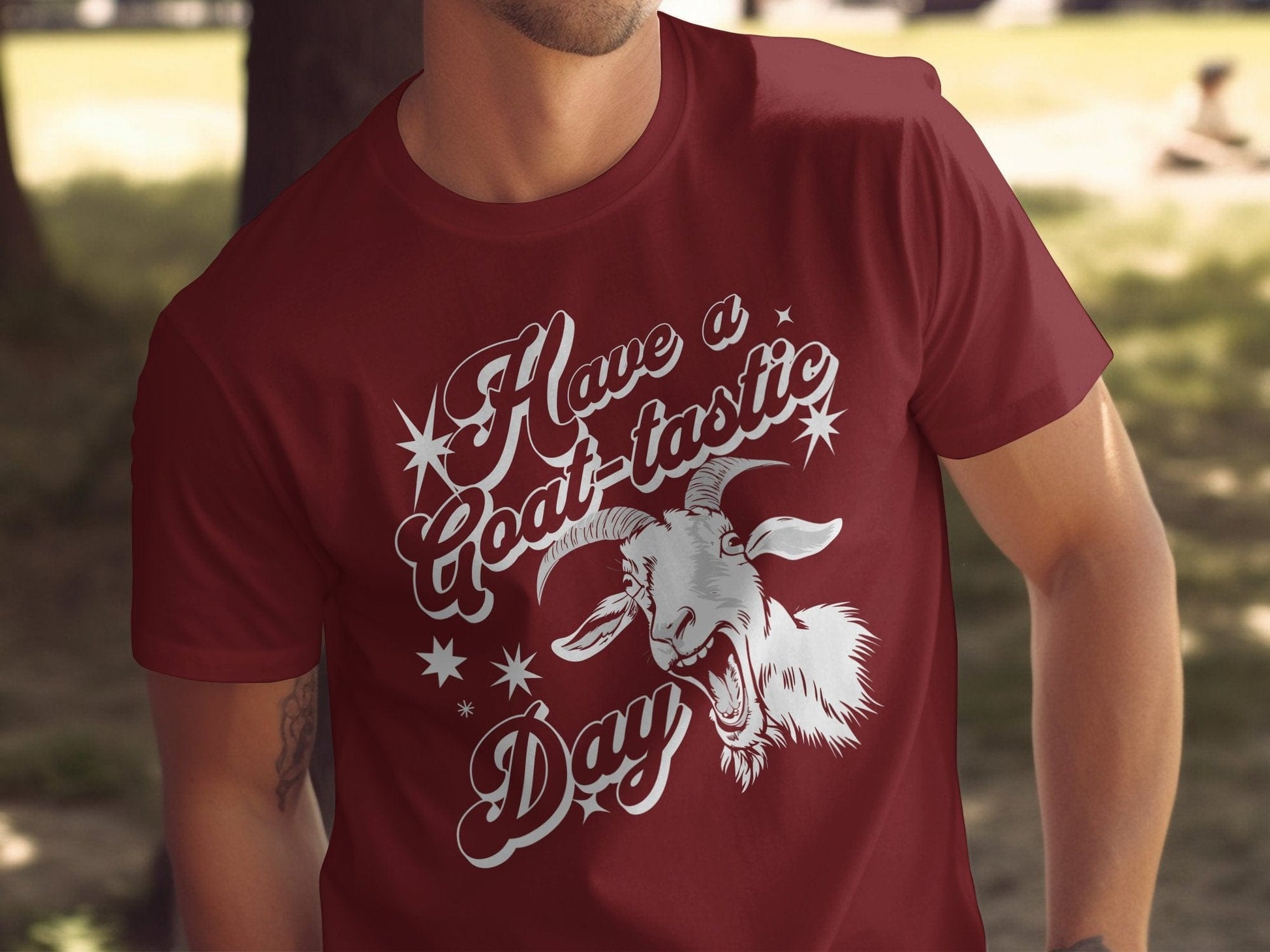 Unisex Shirt Have a Goat-tastic Day Shirt