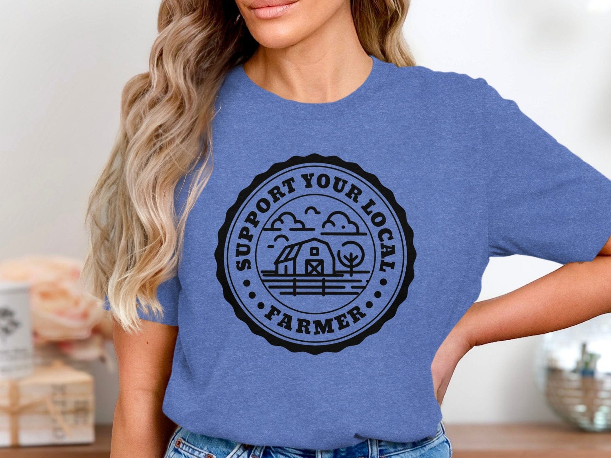 Unisex Shirt Support Your Local Farmer Shirt